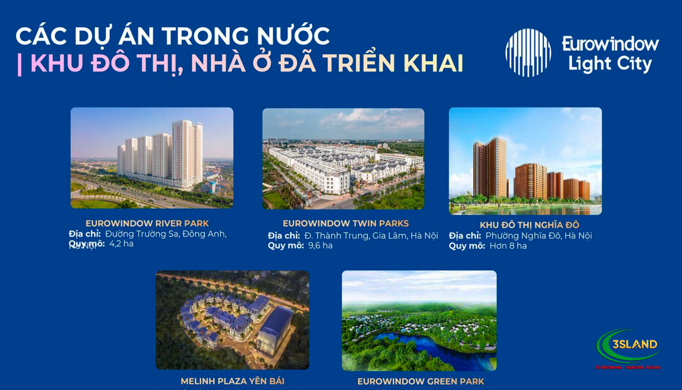 Các Dự Án Eurowindow